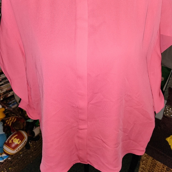 Pink Button-Up Blouse - Picture 4 of 7